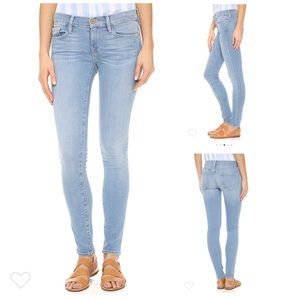 Frame Denim • le Skinny de Jeanne in Antibes